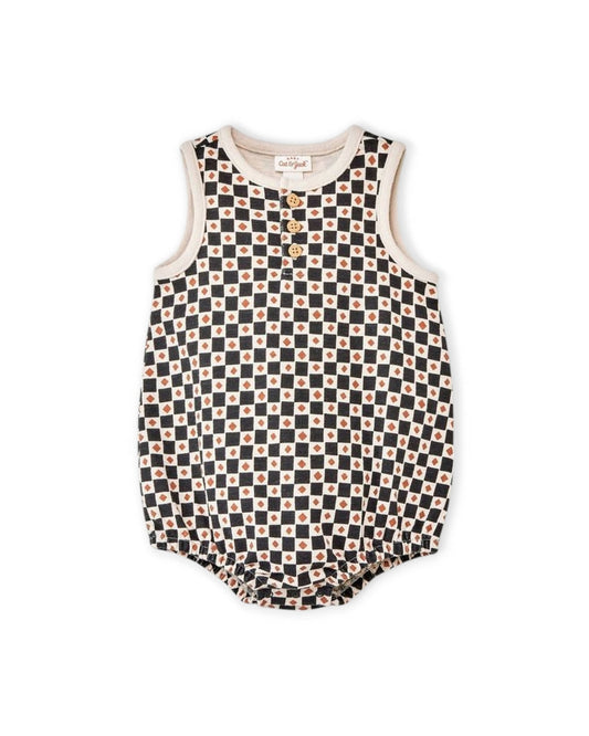 Cat & Jack romper cuadros - Talla 3a6m