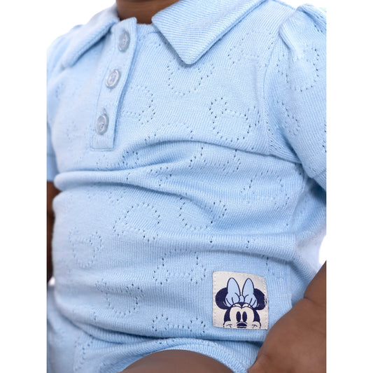 Disney Baby conjunto celeste Minnie Mouse - Talla 24m