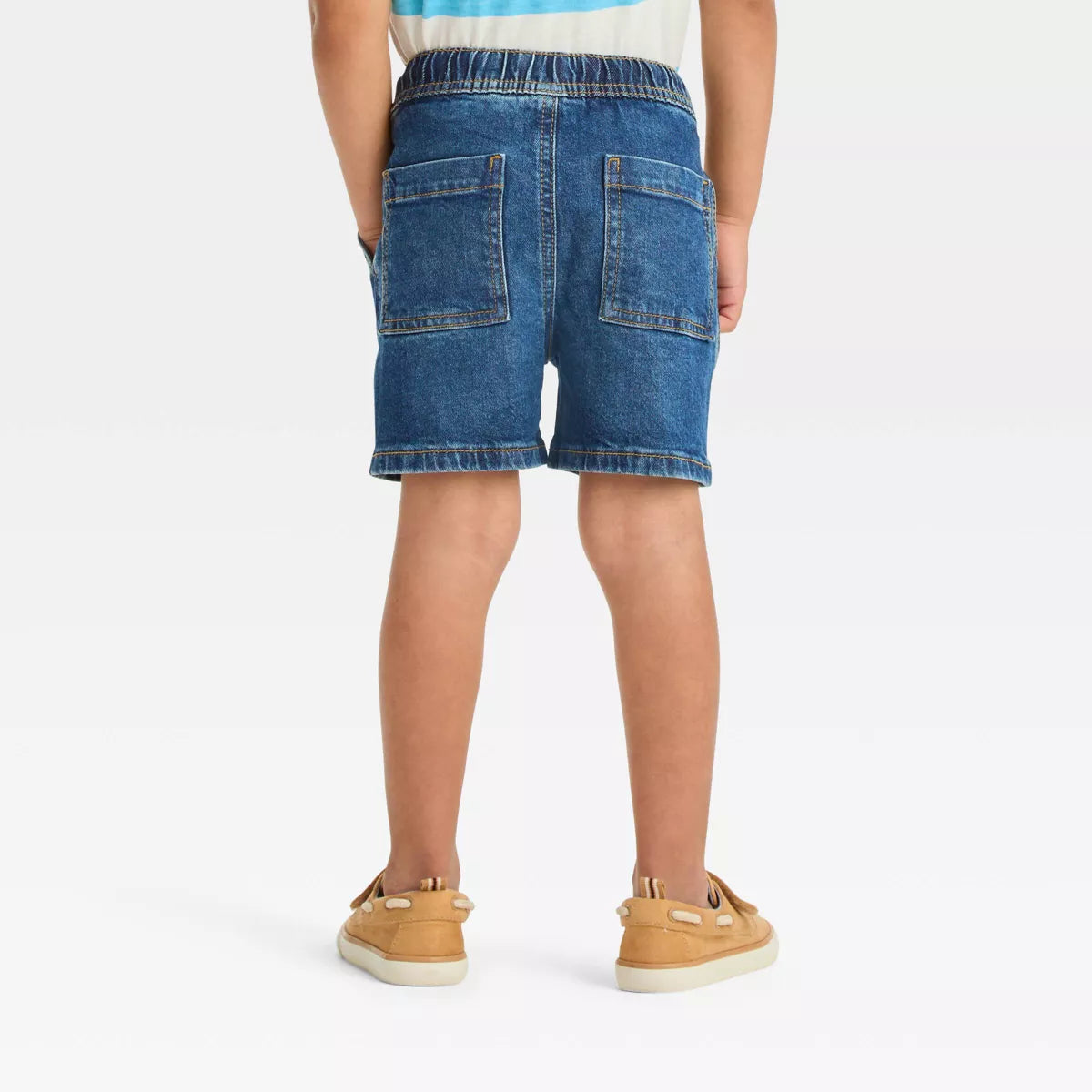 Cat & Jack short mezclilla dark wash - Talla 2T