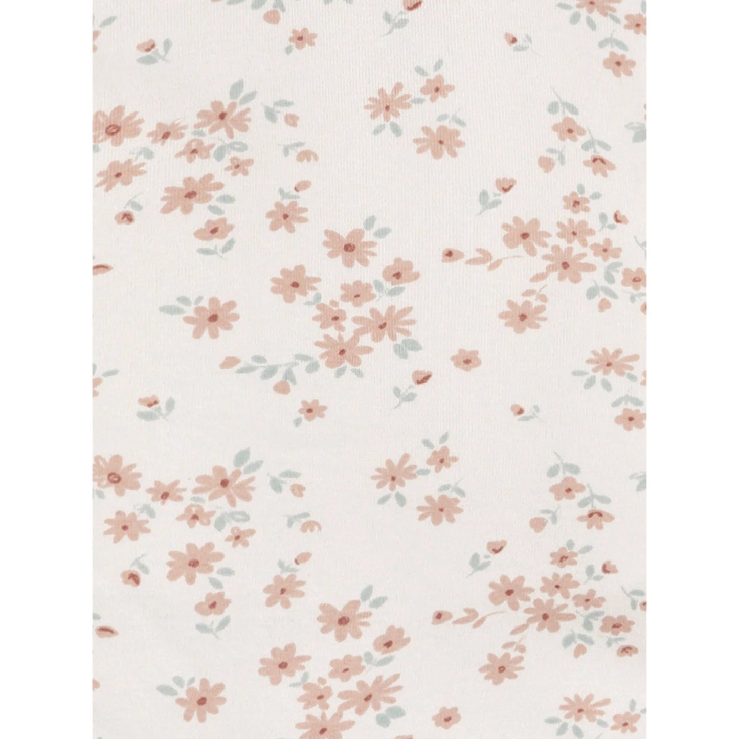 Gerber set 2 pijamas zipper pie cerrado flores - Talla RN - 0a3m - 3a6m