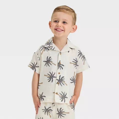Grayson mini conjunto 2 piezas palmeras - Talla 4T