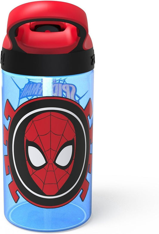 Botella agua azul Spiderman 16oz