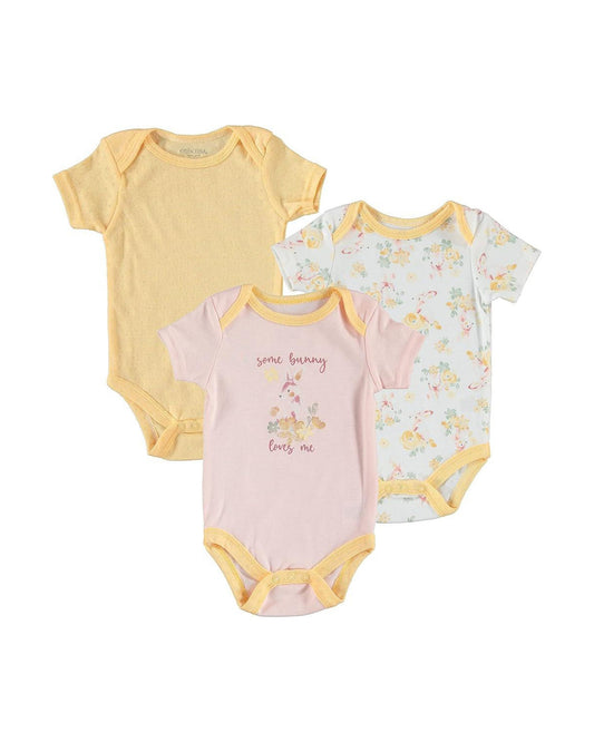 Kyle & Deena set 3 mamelucos bunny - Talla 6a9 meses