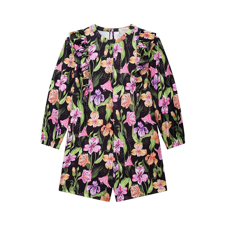 Infanti romper floreado - Talla 2T - 6