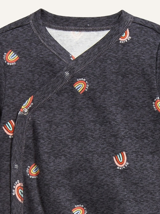 Old Navy conjunto 3 piezas kimono con gorro - Talla 0a3 meses