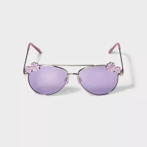 Cat & Jack lentes aviador flores - Talla 3+