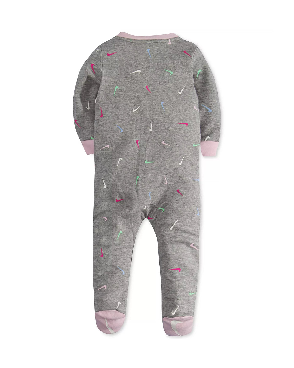 Nike pijama gris zipper pie cerrado - Talla 3 meses