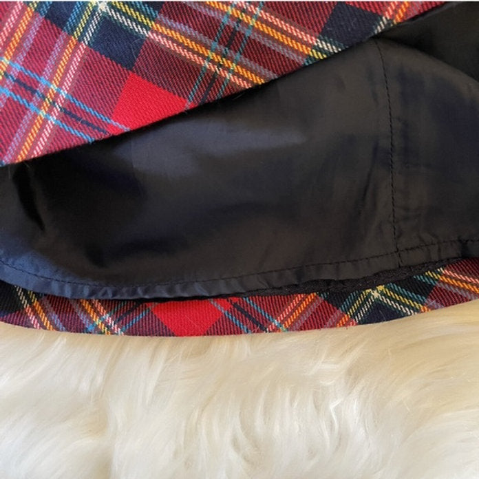 Nautica vestido cuadros rojo con calzón - Talla 24 meses