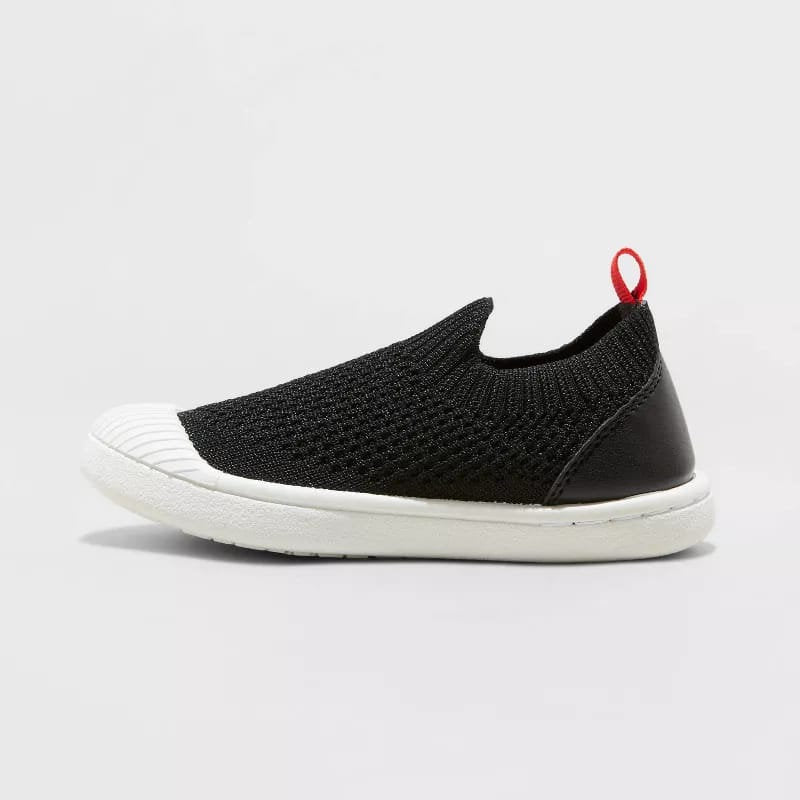 Cat & Jack calzado negro tela  - Talla 9