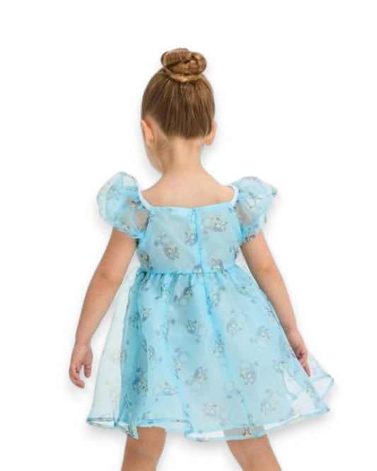 Bluey vestido celeste - Talla 2T