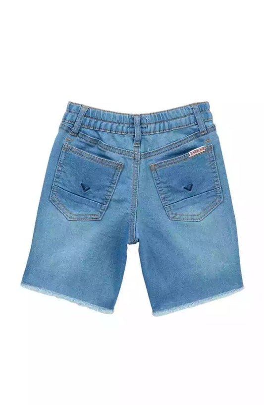 Hudson conjunto camiseta y short mezclilla - Talla 4T