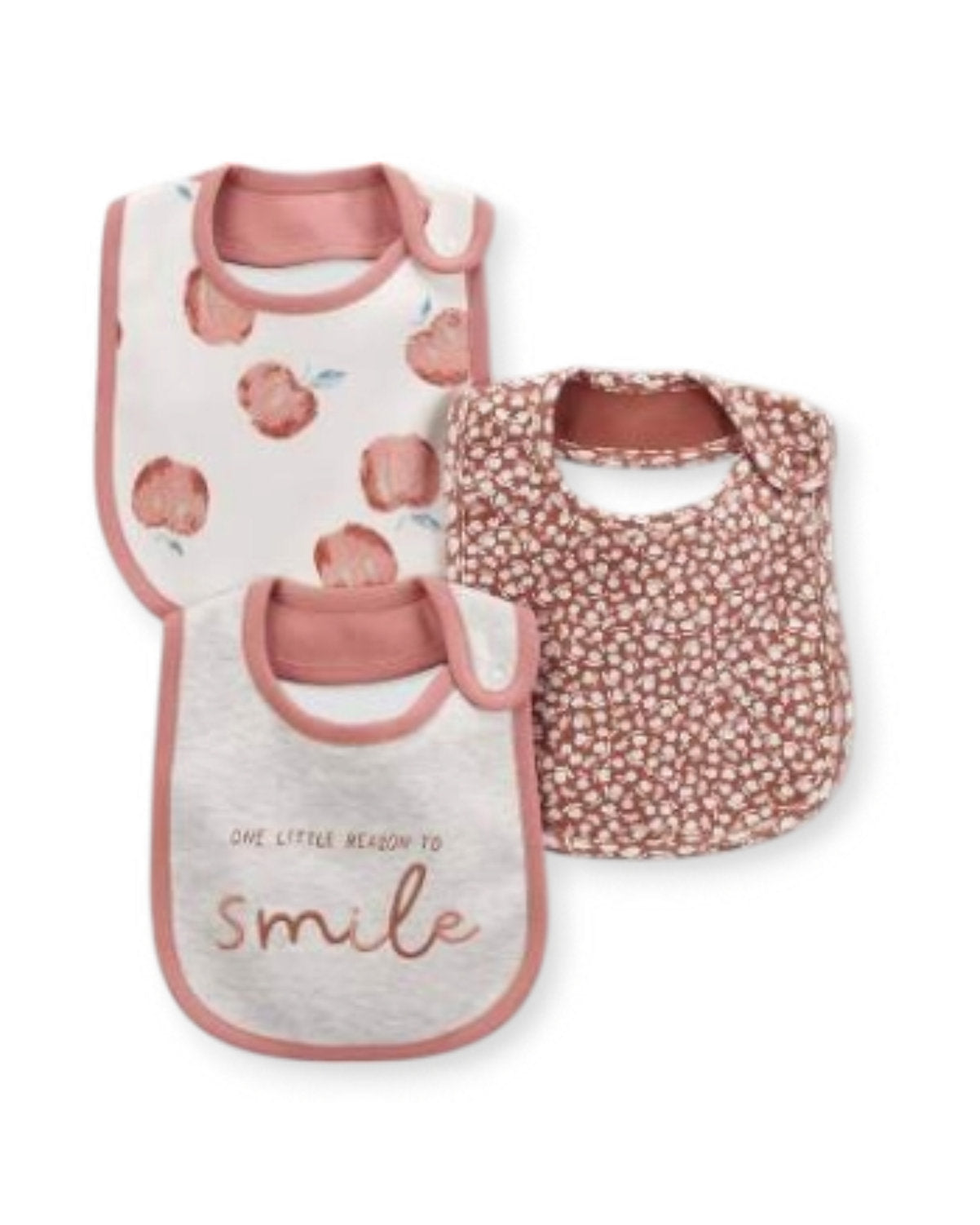 Carter's Set 3 baberos smile