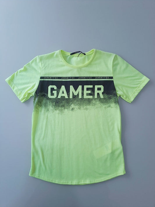Jhonnie Fox camiseta neon gamer - Talla 6