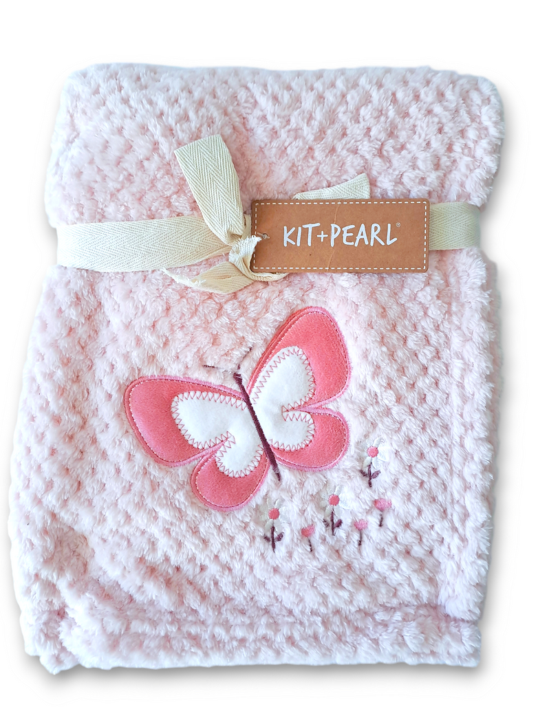 Kit & Pearl frazada acolchada mariposa