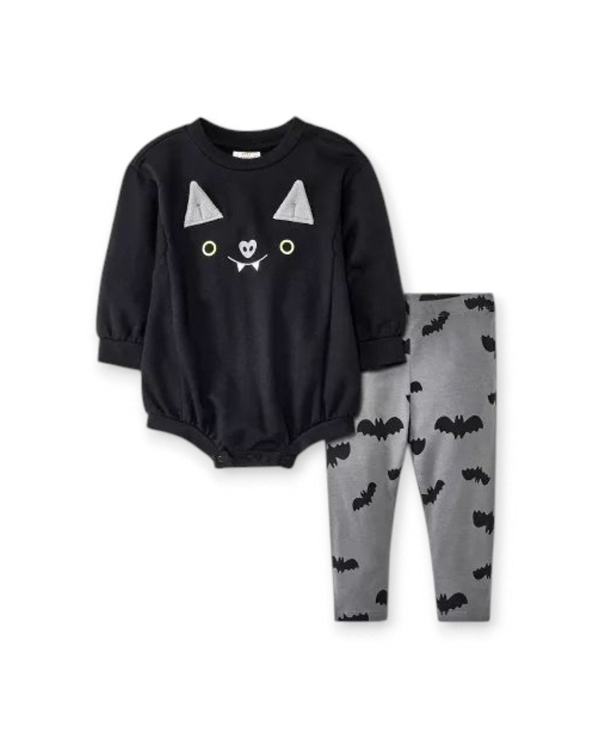 Cat & Jack conjunto 2 piezas murciélago - Talla Recién nacido