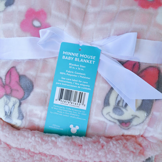 Disney Baby frazada acolchada Minnie 30"x36"