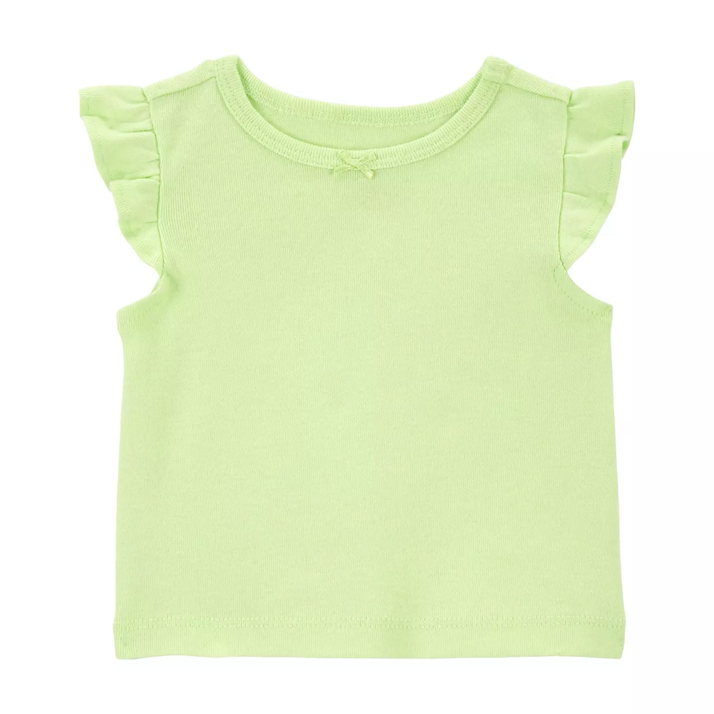 Carter's Set 3 piezas calzón y blusa verde y blusa lima - Talla 18m