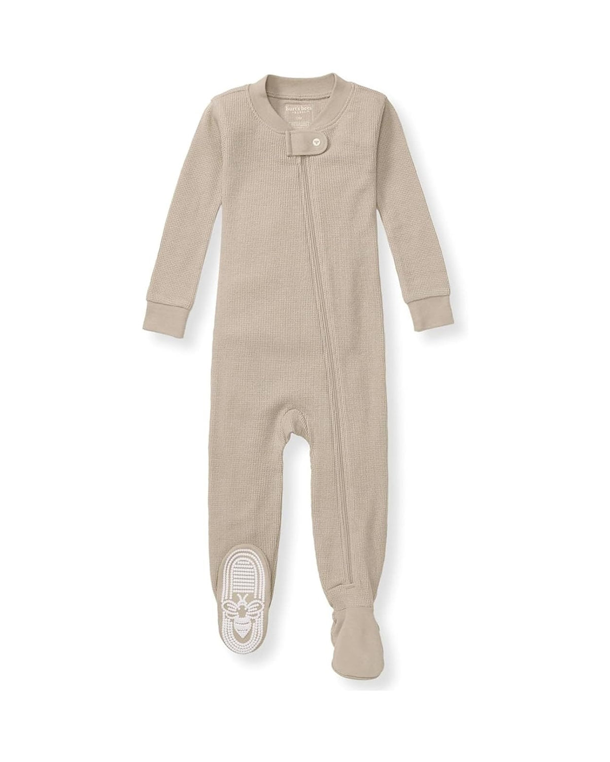 Burt's Bees Baby pijama pie cerrado zipper unisex - Talla 3a6 meses
