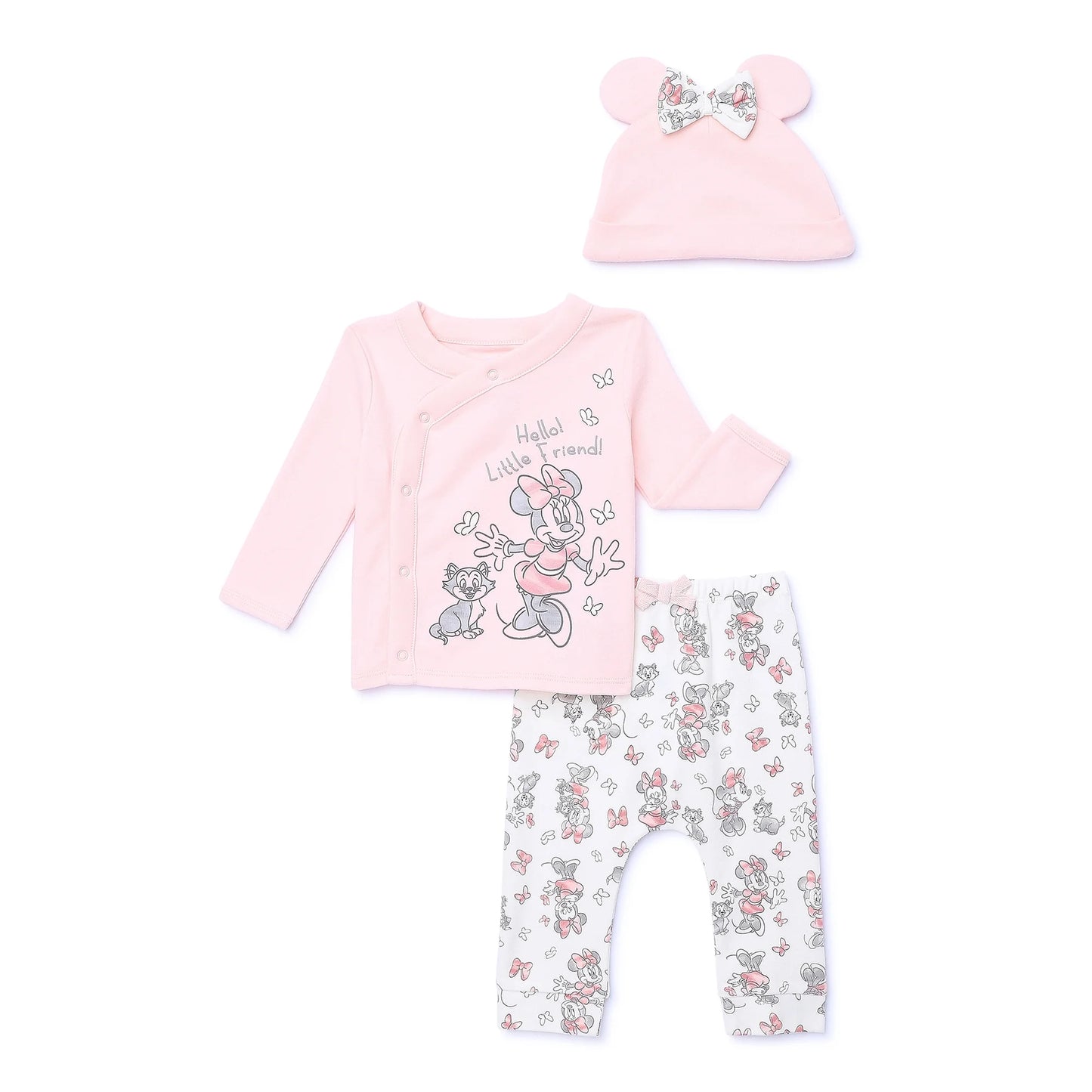 Disney Baby salida de hospital 3 piezas Minnie Mouse - Talla Recién nacido