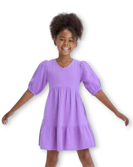 Cat & Jack vestido morado - Talla 4/5