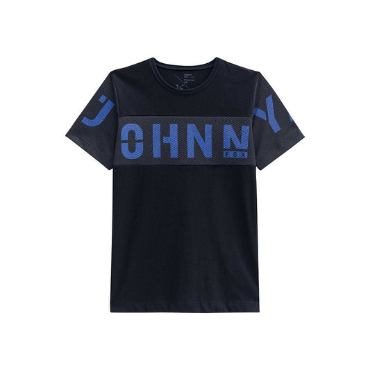 Jhonnie Fox camiseta negra niño - Talla 8