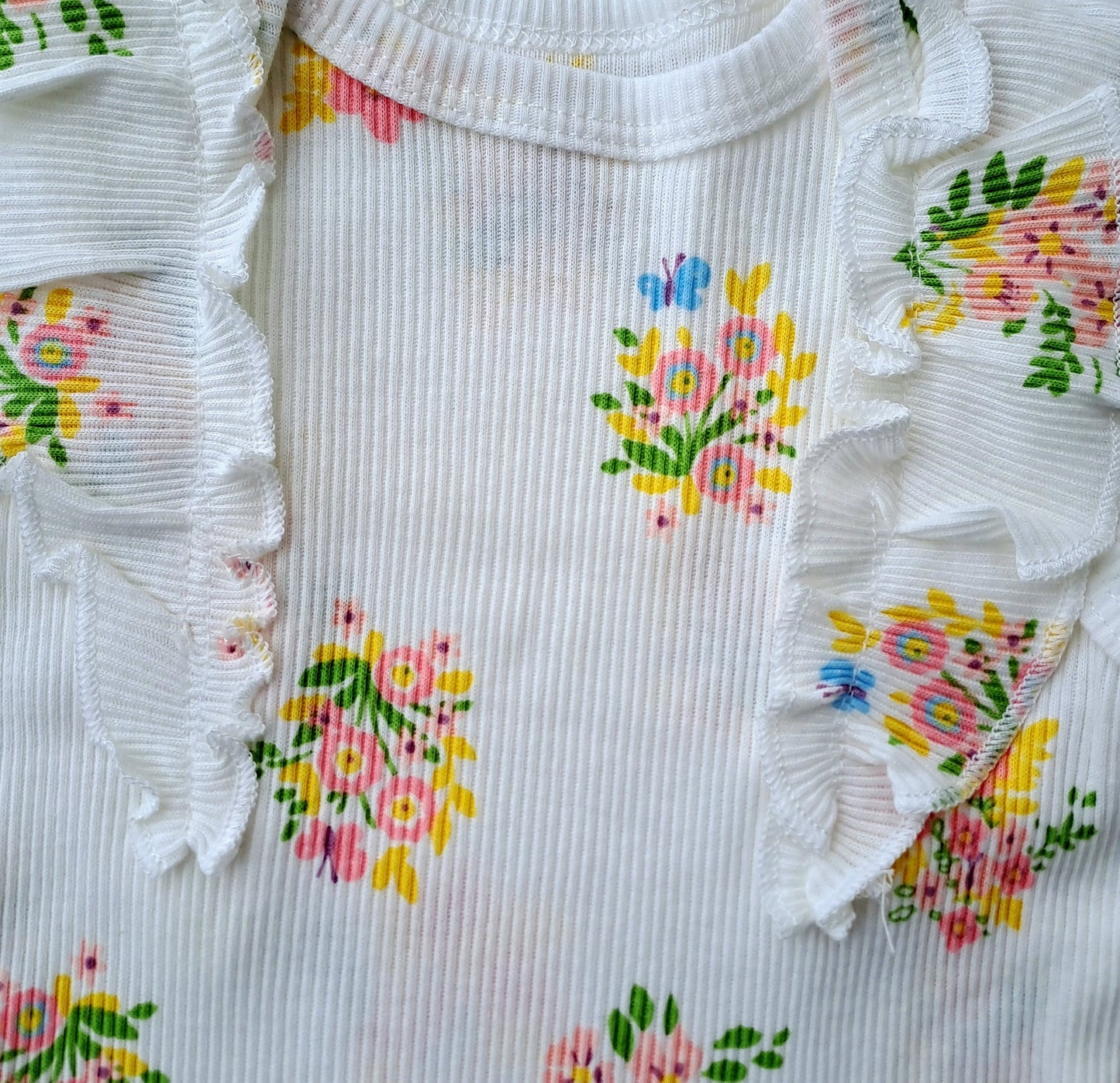 Catherine Malandrino set 3 piezas short mameluco y diadema rosa - Talla 12m 18m