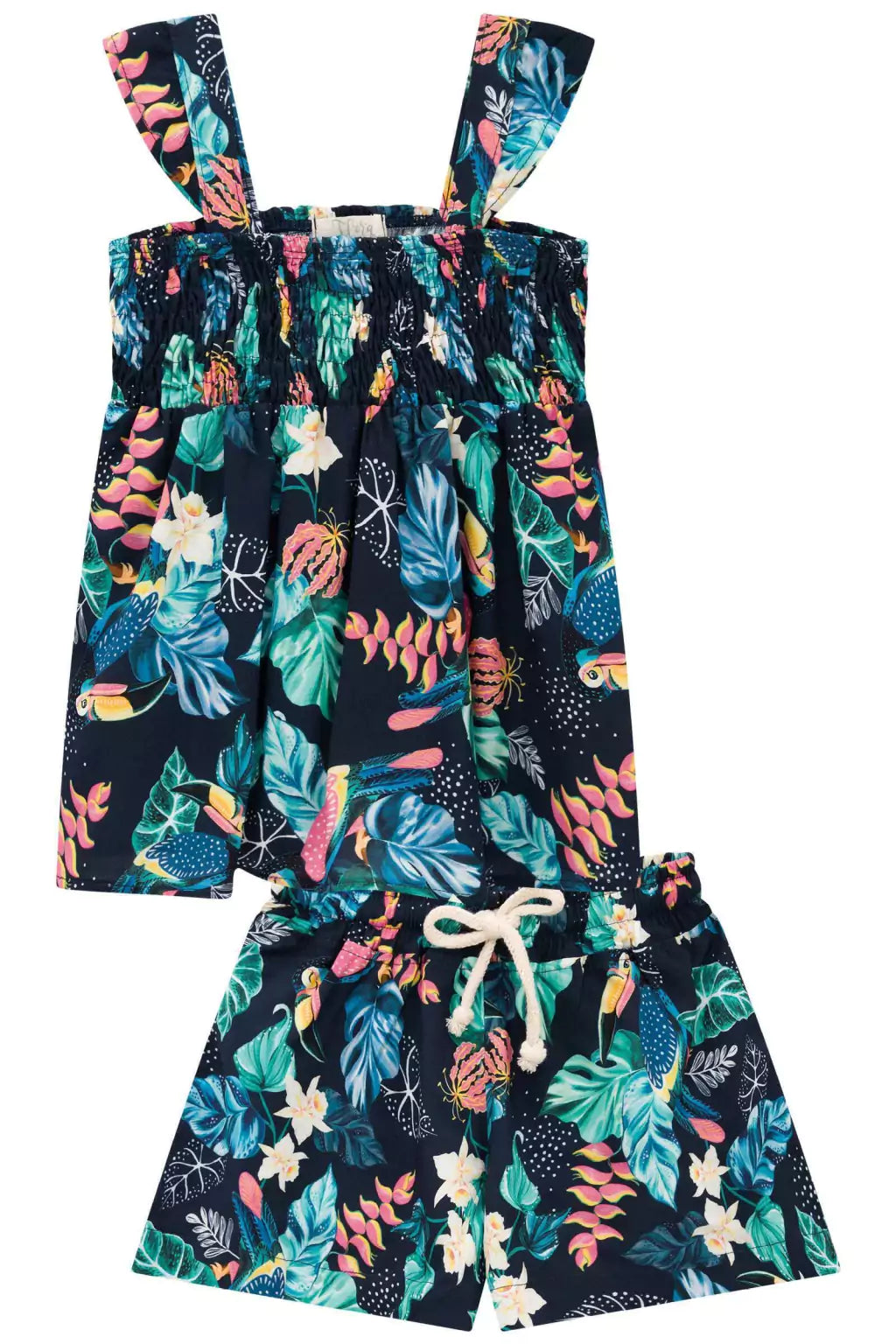 Infanti conjunto azul tucan - Talla 4T