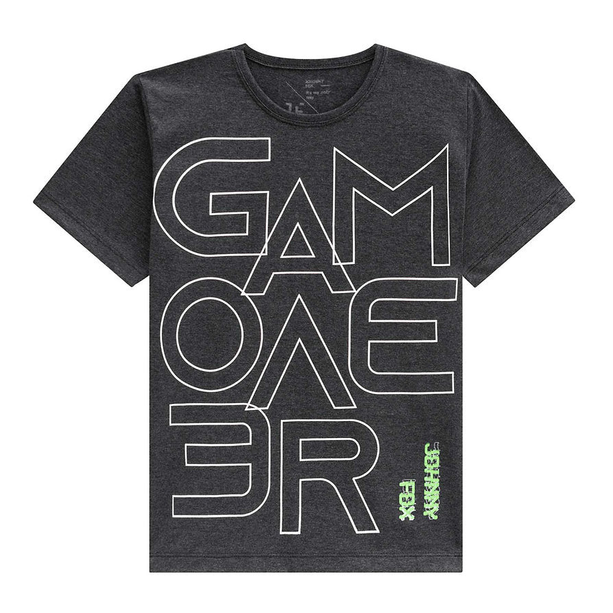 Jhonnie Fox camiseta negra game over - Talla 6