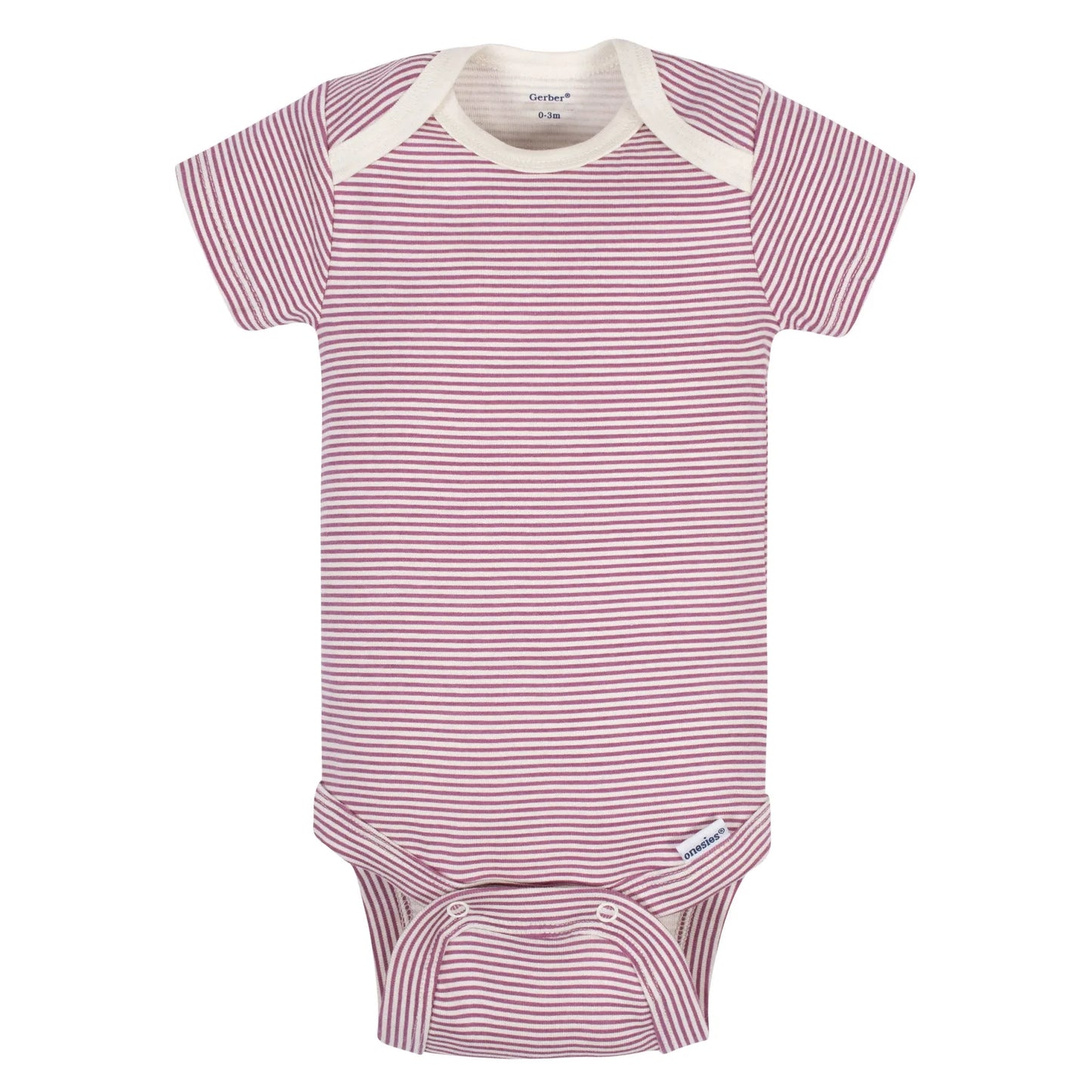 Gerber set 5 mamelucos manga corta patos - Talla 6a9m 12m