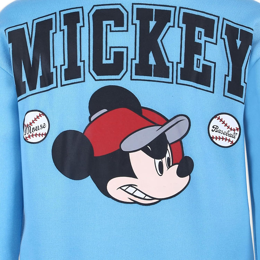 Disney conjunto celeste Mickey baseball - Talla 4T y 5T