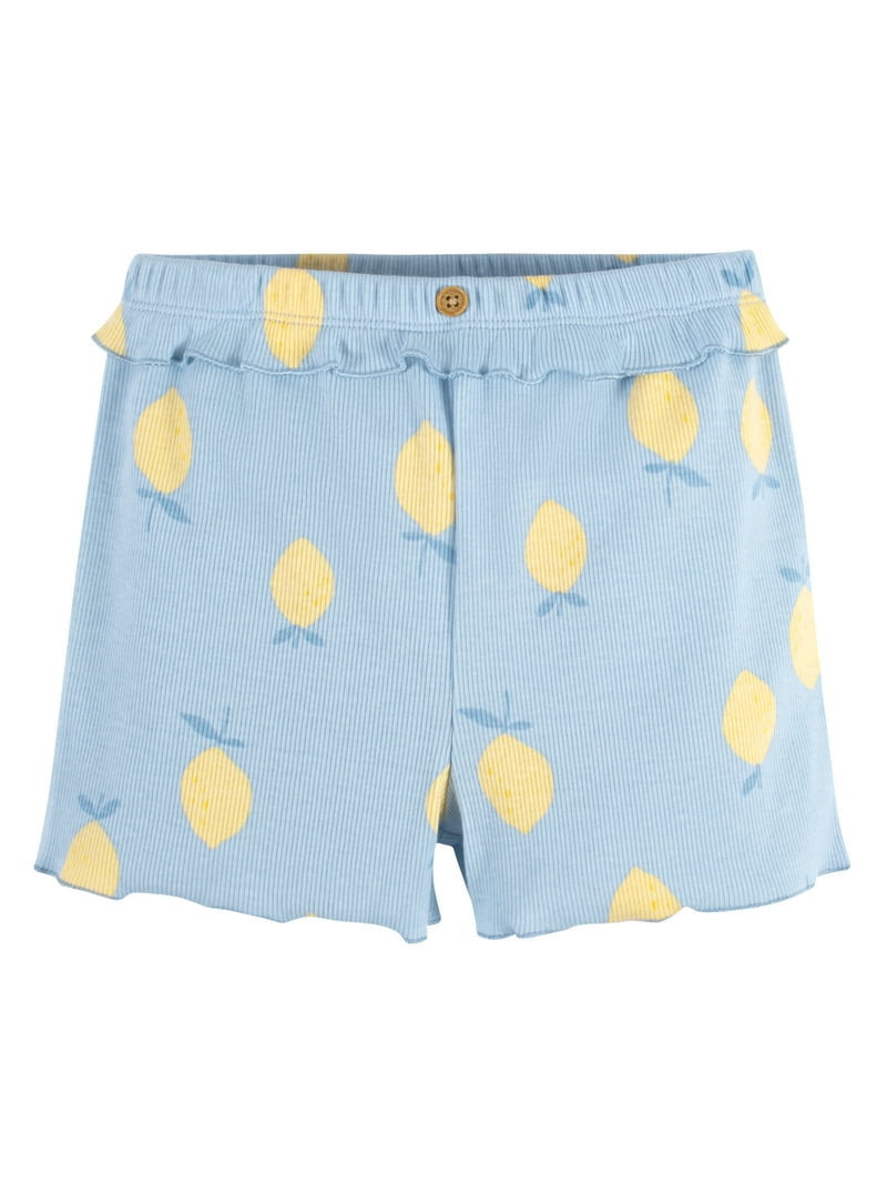 Gerber set 3 shorts celeste amarillo - Talla 2T