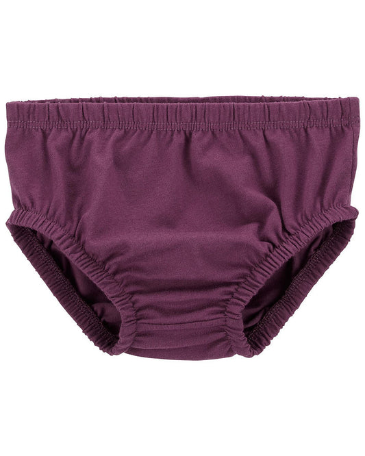 Carters Vestido morado corazon con calzón - Talla 3m