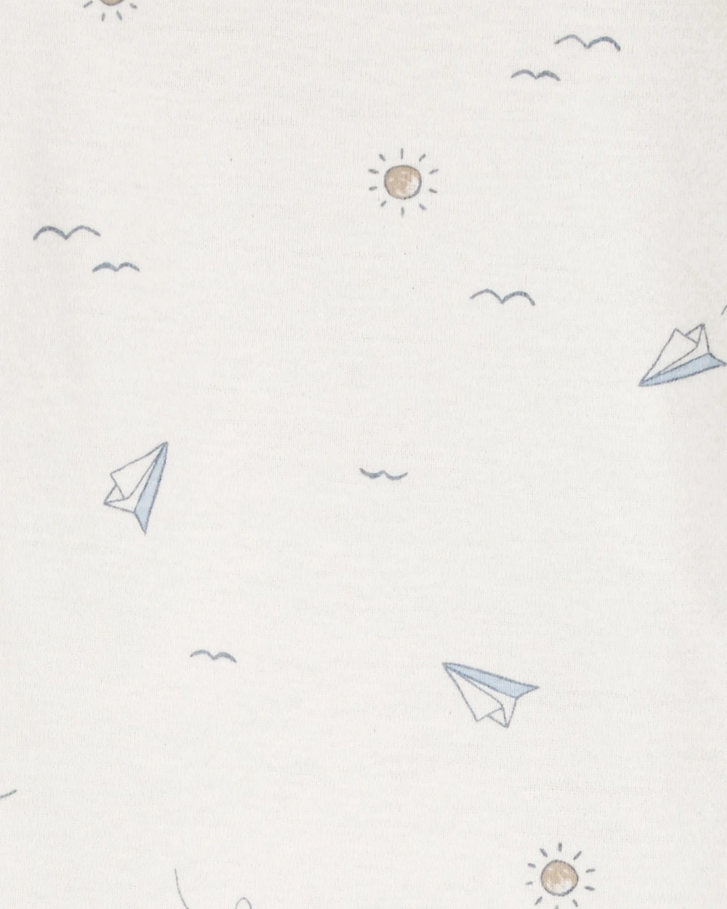 Carter's Set 5 mamelucos panda avión unisex - Talla 18m 24m