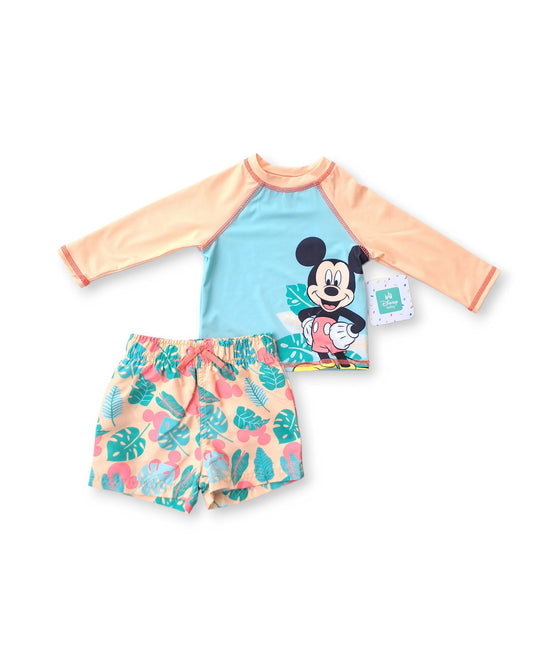 Disney Baby traje de baño 2 piezas Mickey - Talla 6a9m