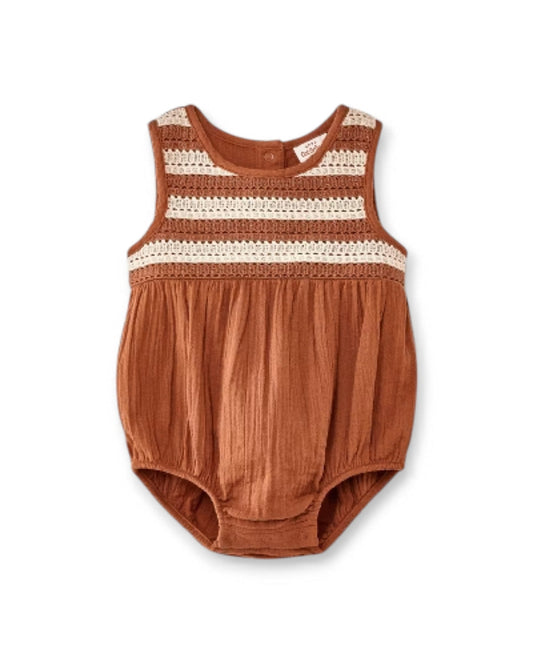 Cat & Jack romper café - Talla 12 meses