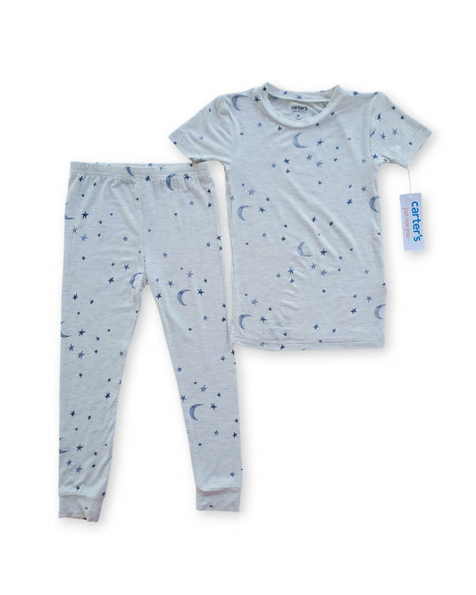 Carter's pijama 2 piezas luna estrellas - Talla 3T