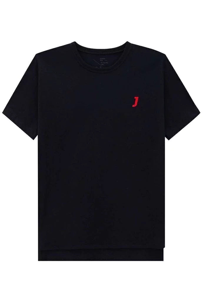 Jhonnie Fox camiseta negra logo - Talla 10
