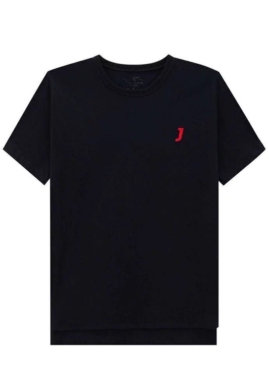 Jhonnie Fox camiseta negra logo - Talla 10