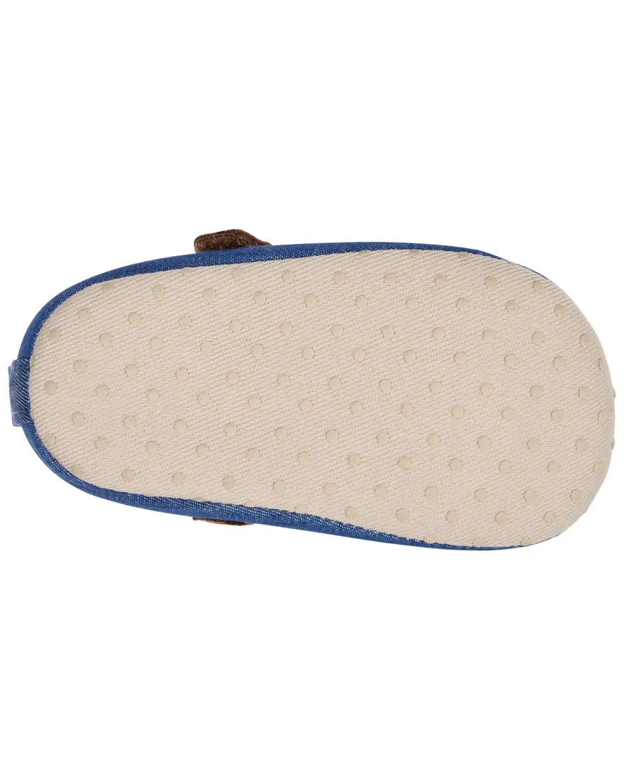 Carters zapato chambray  - Talla 3a6m 9a12m