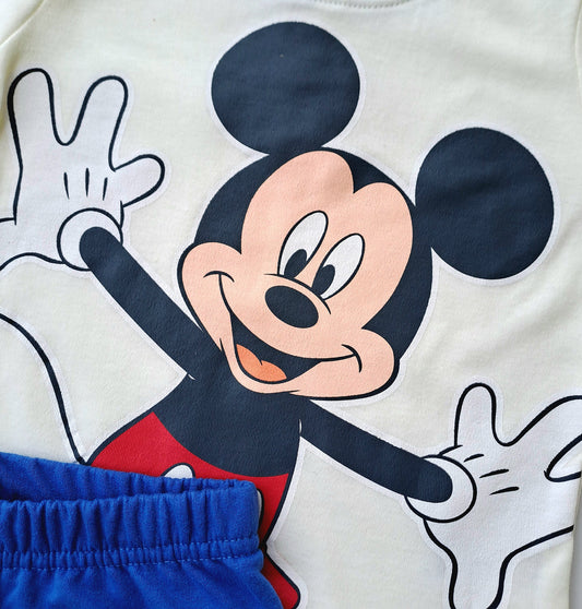 Disney Baby conjunto 2 piezas jogger y camiseta Mickey - Talla 18 meses