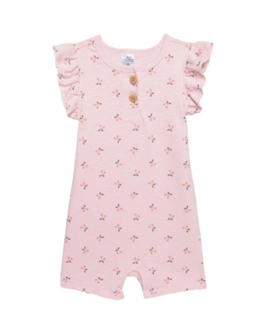 Gerber romper rosa cerezas - Talla 24 meses