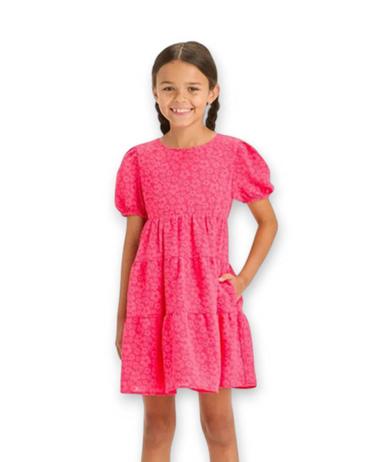 Cat & Jack vestido rosa flores - Talla 4/5