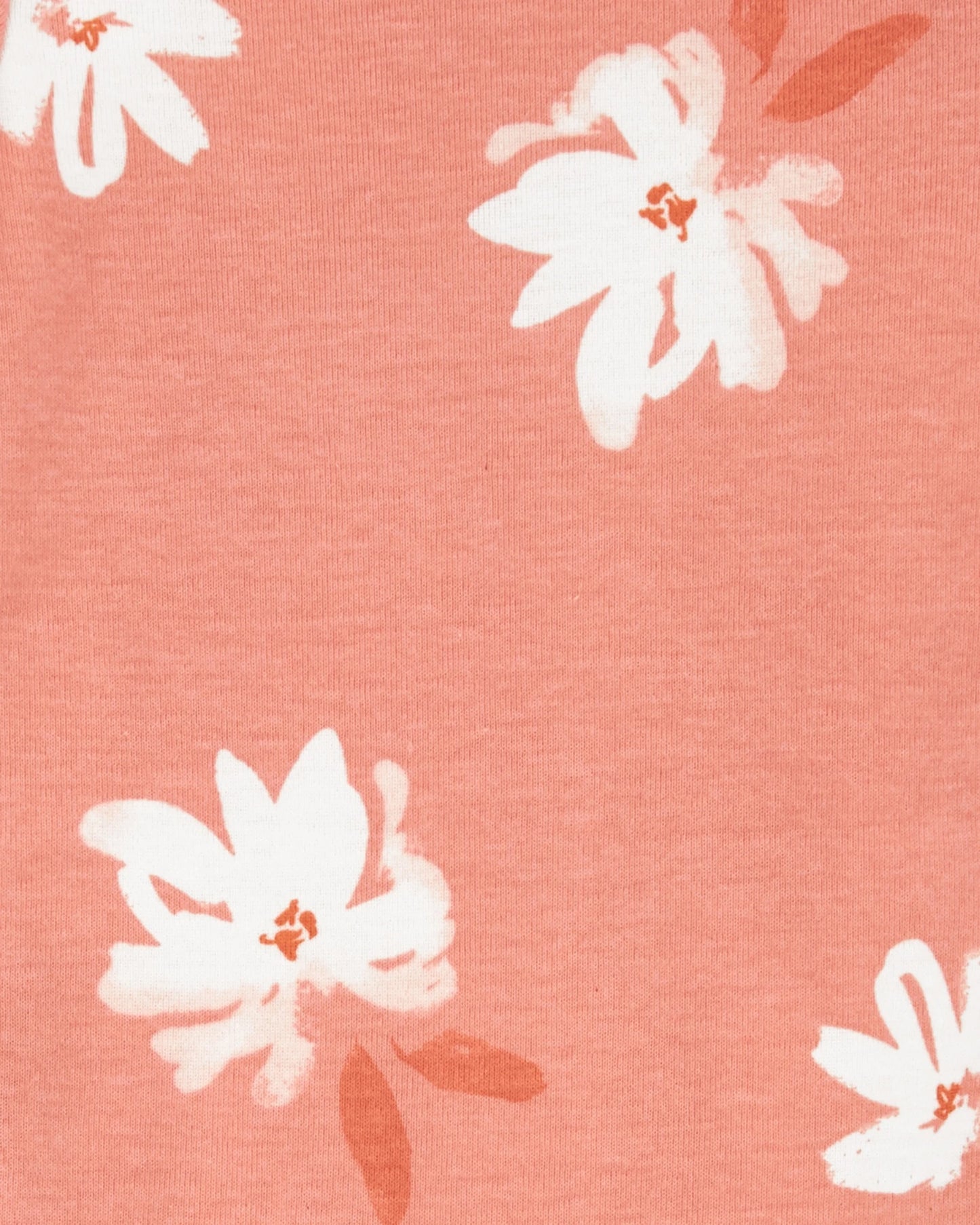 Carter's Set 5 mamelucos rosa flores libélula - Talla 6m 12m 18m 24m