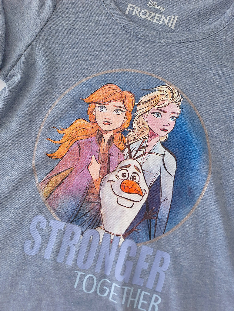 Disney conjunto Frozen legging y blusa - Talla 4T