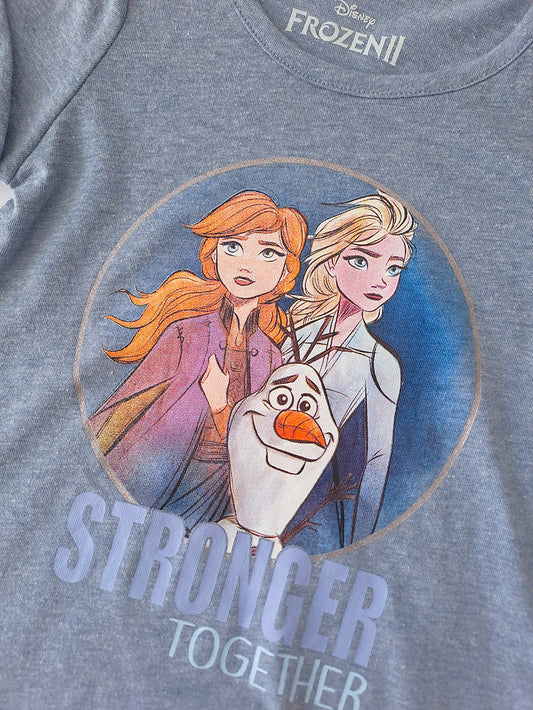 Disney conjunto Frozen legging y blusa - Talla 4T