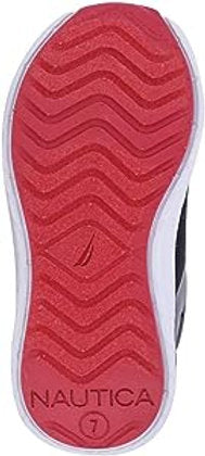 Nautica calzado negro rojo - Talla USA5 EUR20 12.1cm