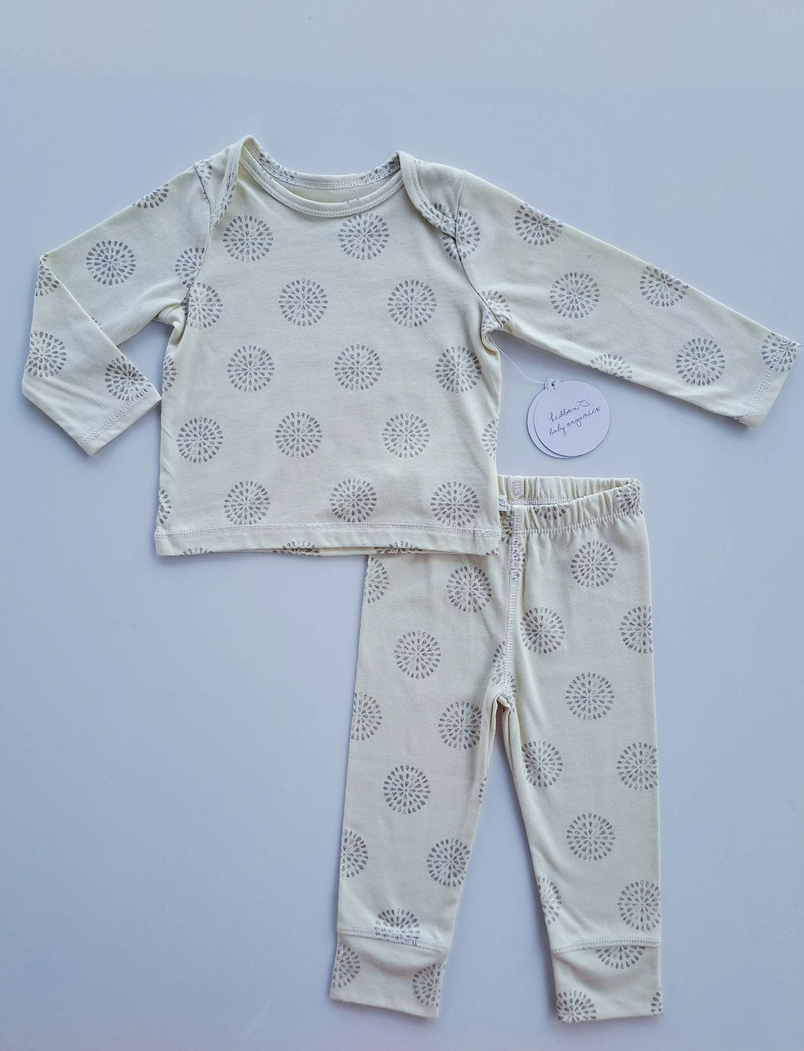 Kidbox baby orgánico Pijama 2 piezas manga larga unisex - Talla 12 meses