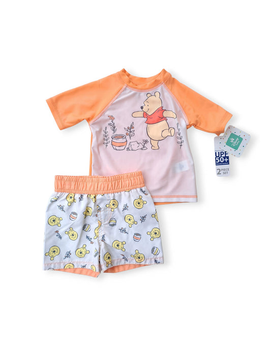 Disney Baby traje de baño 2 piezas Winnie Pooh - Talla 12 meses