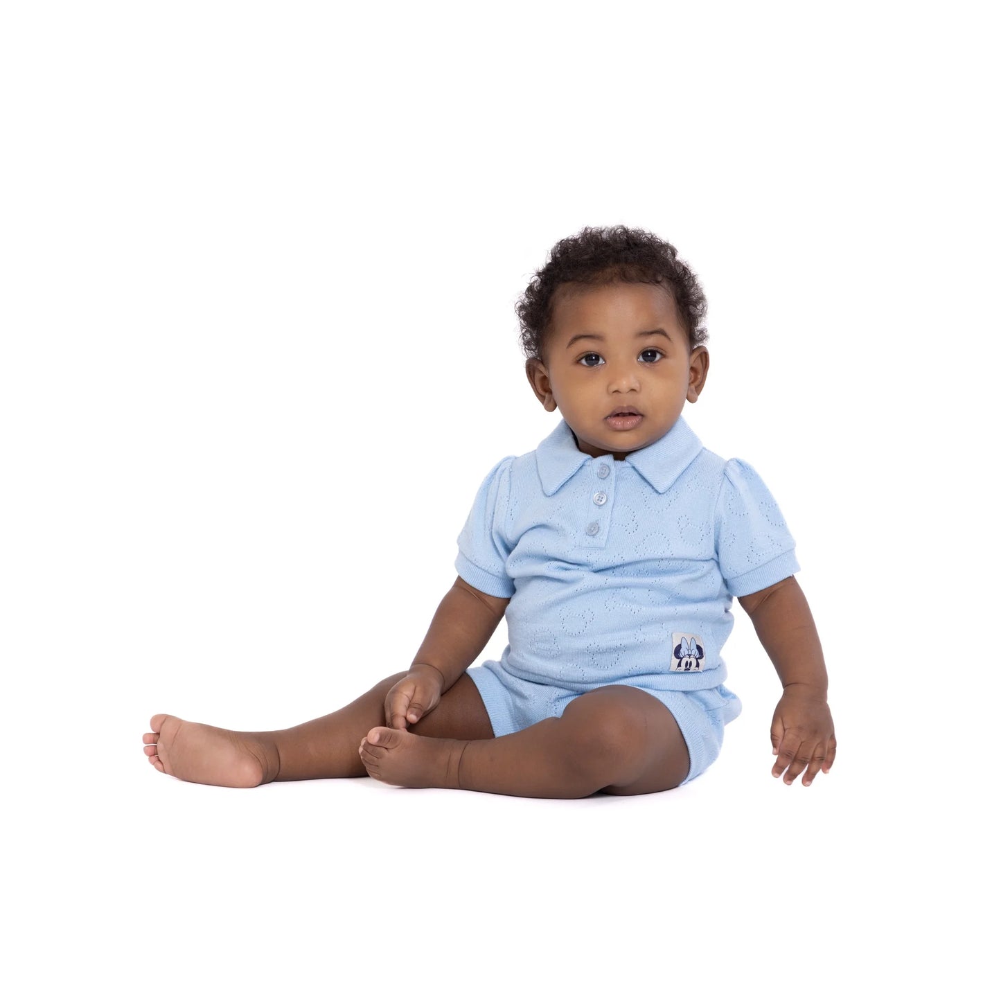 Disney Baby conjunto celeste Minnie Mouse - Talla 24m