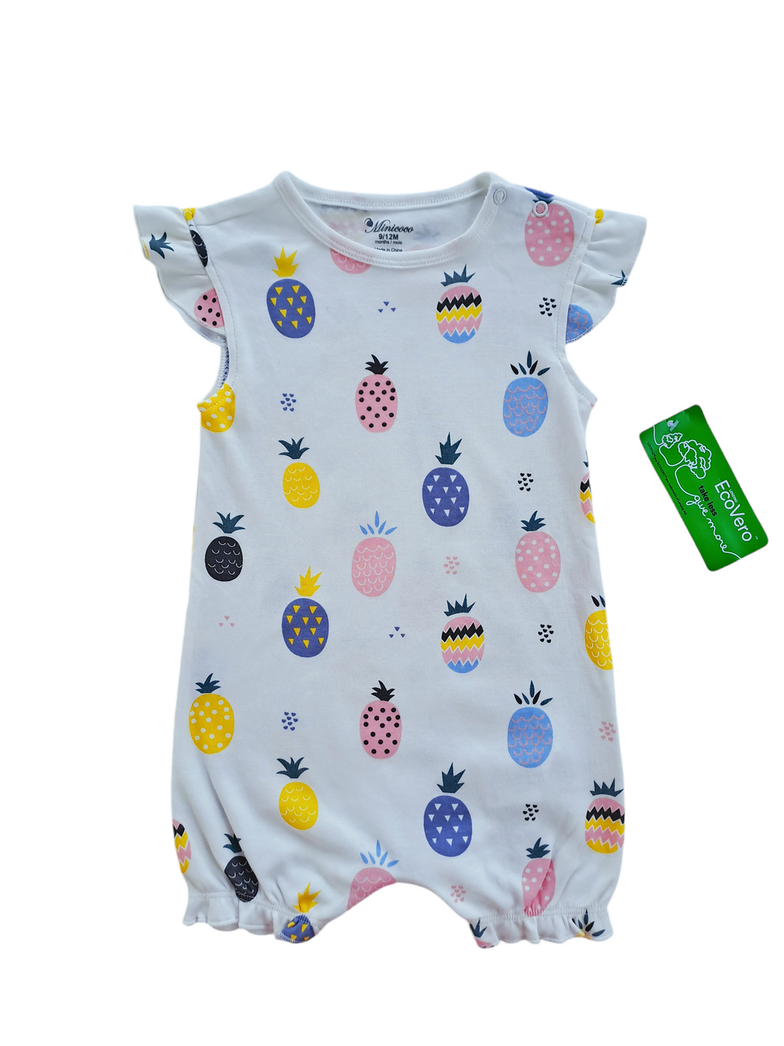Minicoco romper piñas - Talla 9a12 meses